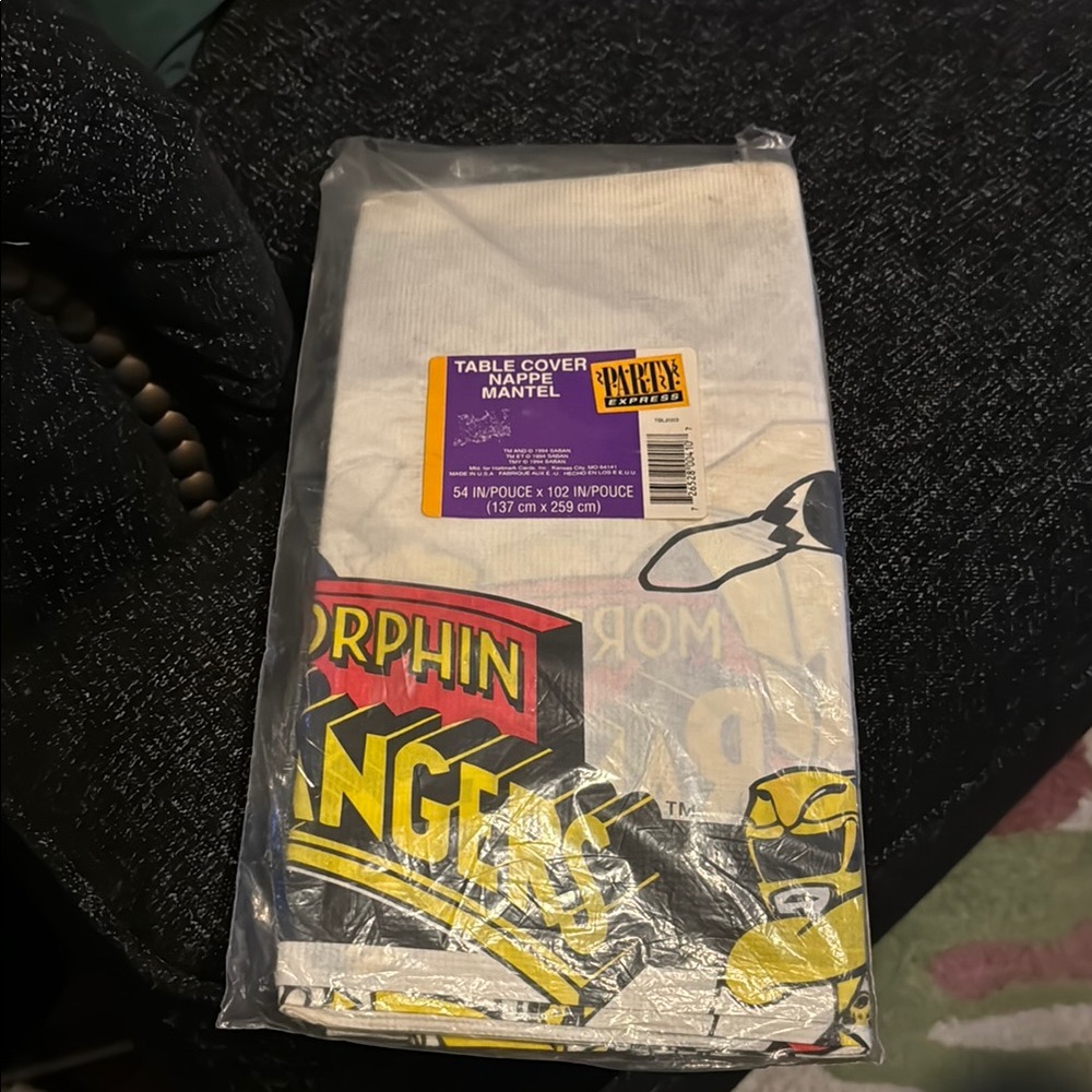 Power Rangers Table Cover